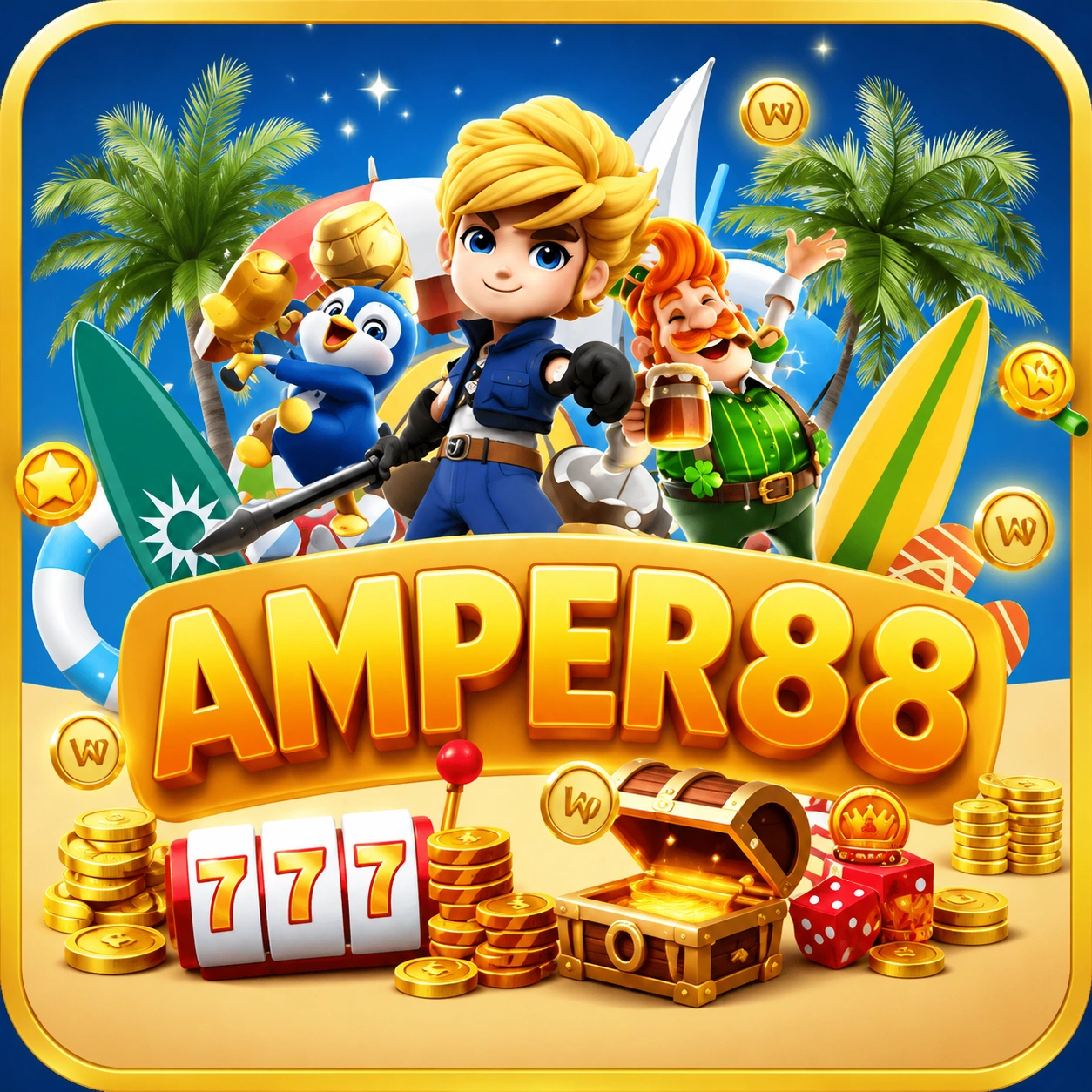 at866 Platform Game Online Praktis dan Modern APK Resmi — ikon aplikasi